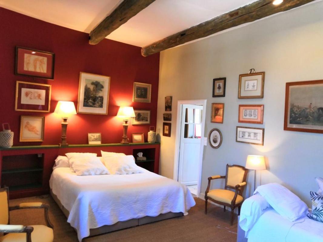 Chambre D'Hotes Au Domaine Du Soleil Couchant Saint-André-de-Roquelongue Pokoj fotografie
