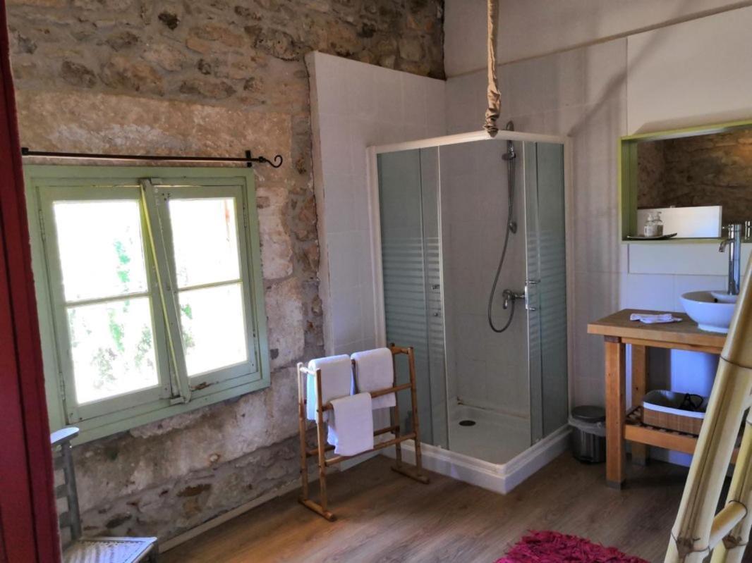 Chambre D'Hotes Au Domaine Du Soleil Couchant Saint-André-de-Roquelongue Pokoj fotografie